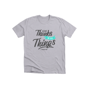 give thanks in all things